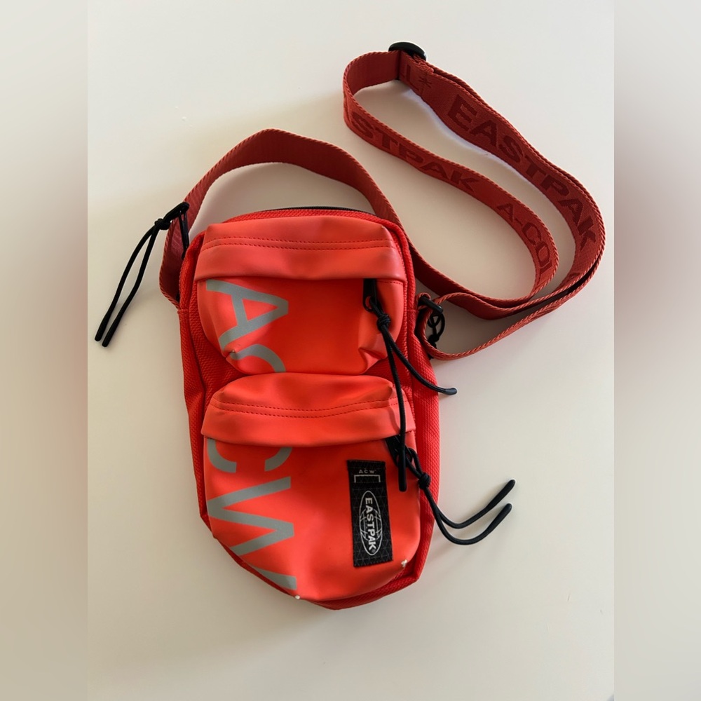 Eastpak x A Cold Wall The One Double Crossbody Bag Orange